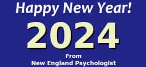Happy New Year from New England Psychologist