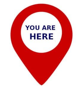 Map starting point life musings