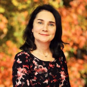 University of Maine Farmington's Karol Maybury, Ph.D., is a professor of psychology.