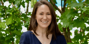 Meghan Scanlon, CEO of the Connecticut Coalition Against Domestic Violence (CCADV)